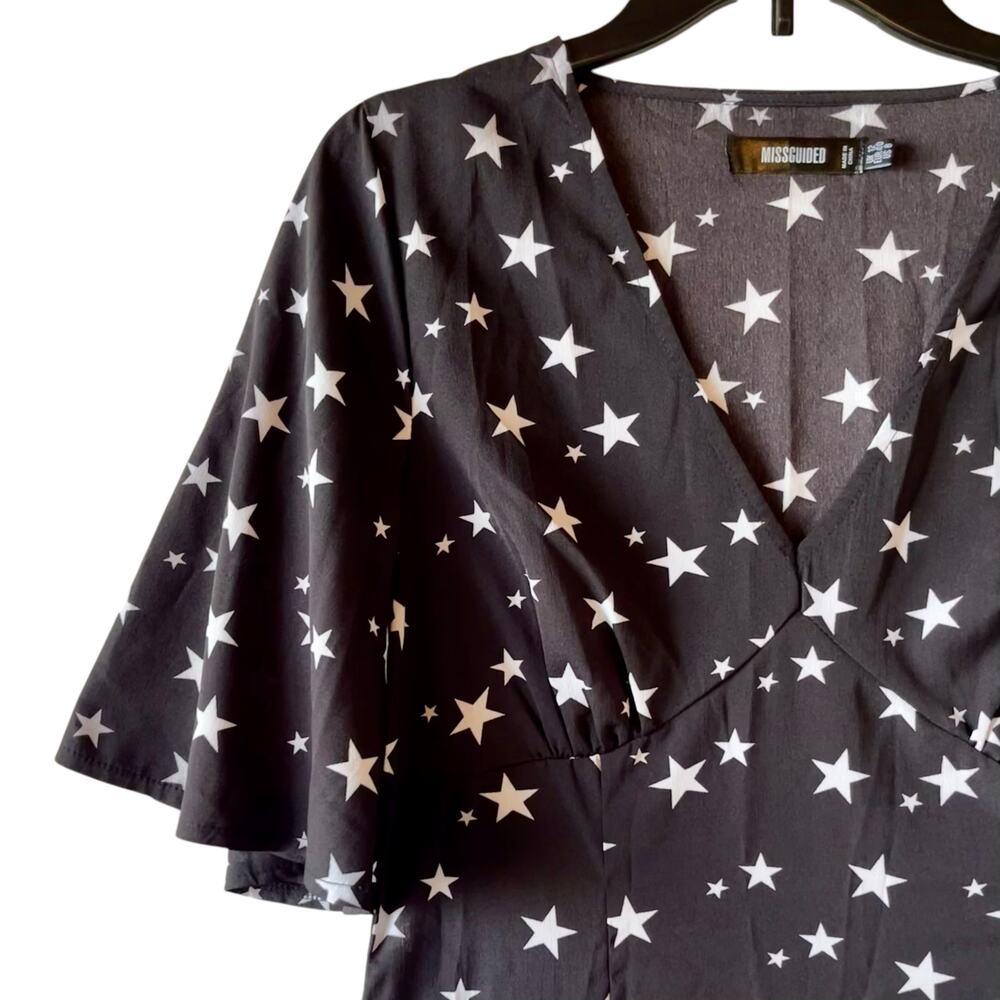 Stars Midi Dress Dark Romantic - Picture 4 of 8